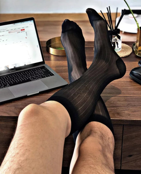 BV Black Tube Socks - Ben Valiant Shop