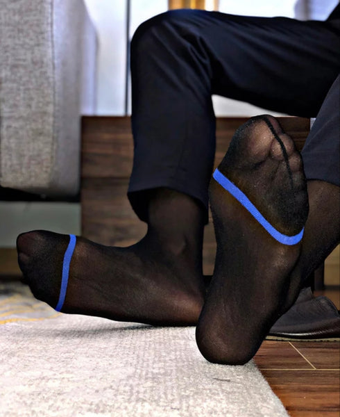 BV Blue Line Dress Socks - Ben Valiant Shop
