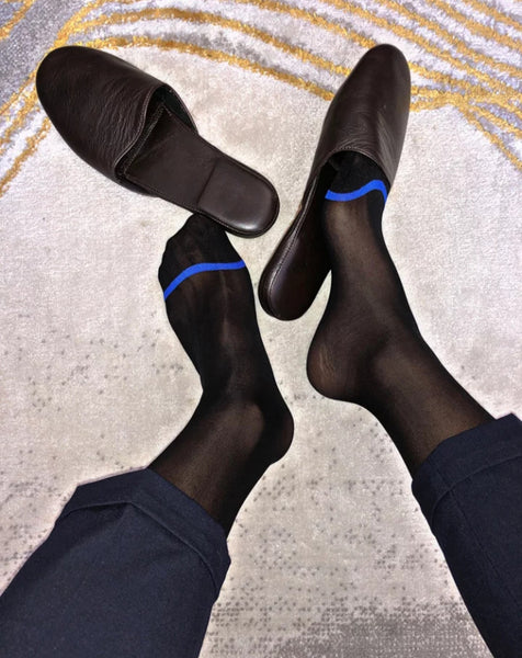 BV Blue Line Dress Socks - Ben Valiant Shop