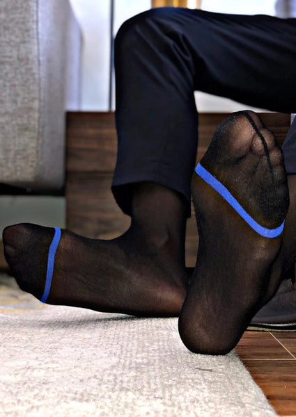 BV Blue Line Dress Socks - Ben Valiant Shop