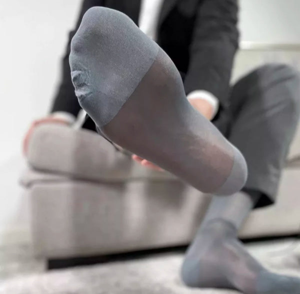 BV Grey Tube Socks - Ben Valiant Shop