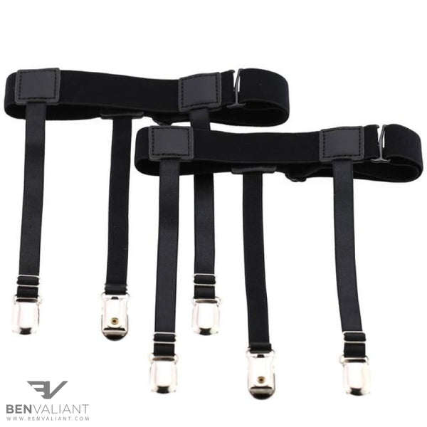BVC Elastic Shirt Suspenders - Ben Valiant Shop