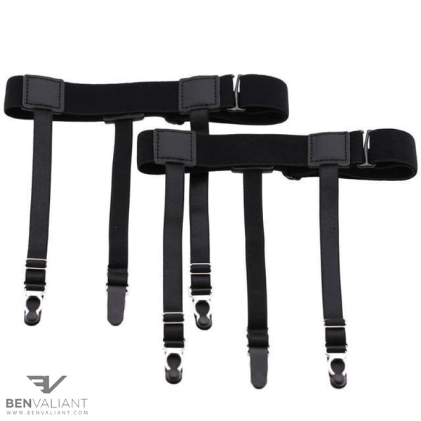 BVC Elastic Shirt Suspenders - Ben Valiant Shop