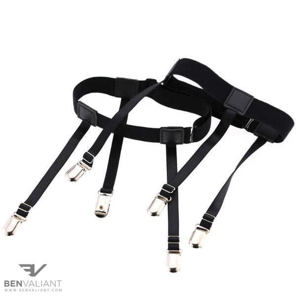 BVC Elastic Shirt Suspenders - Ben Valiant Shop
