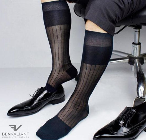 BV Formal Sheer Socks - Ben Valiant Shop