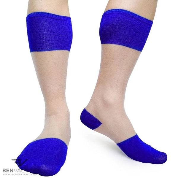 BV White Thin Socks - Ben Valiant Shop