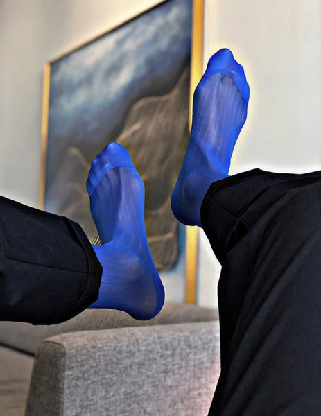 BV Ultra Blue Dress Socks - Ben Valiant Shop