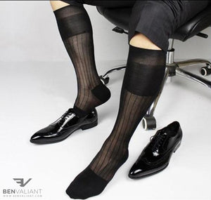 men sheer dress socks BV Office & Sheer Ben Valiant Shop