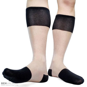BV White Thin Socks - Ben Valiant Shop